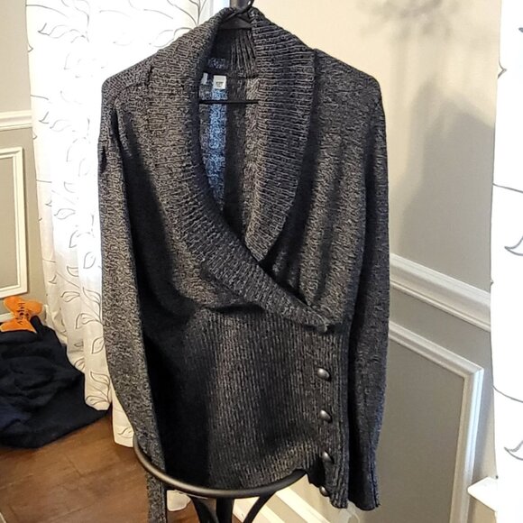 Cato Black Cowl Neck Sweater Plus Size - Picture 12 of 12